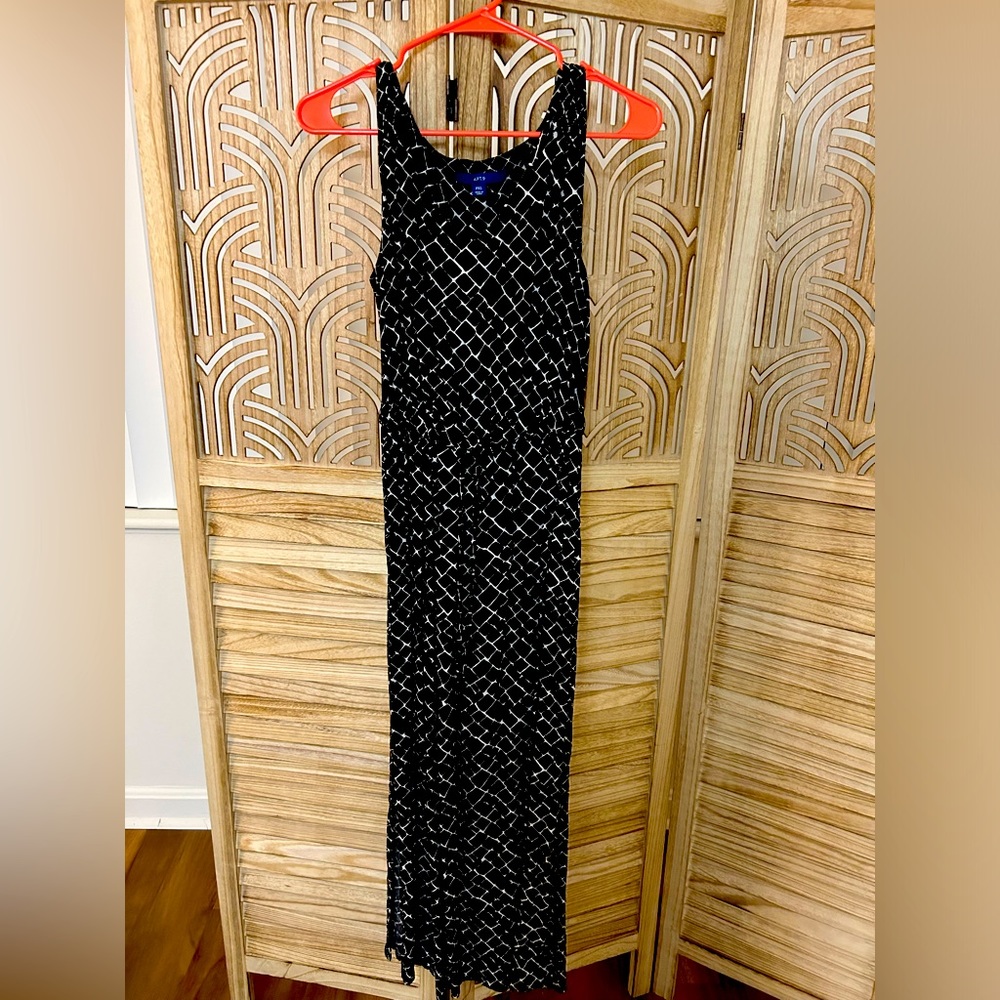 Summer maxi slit dress